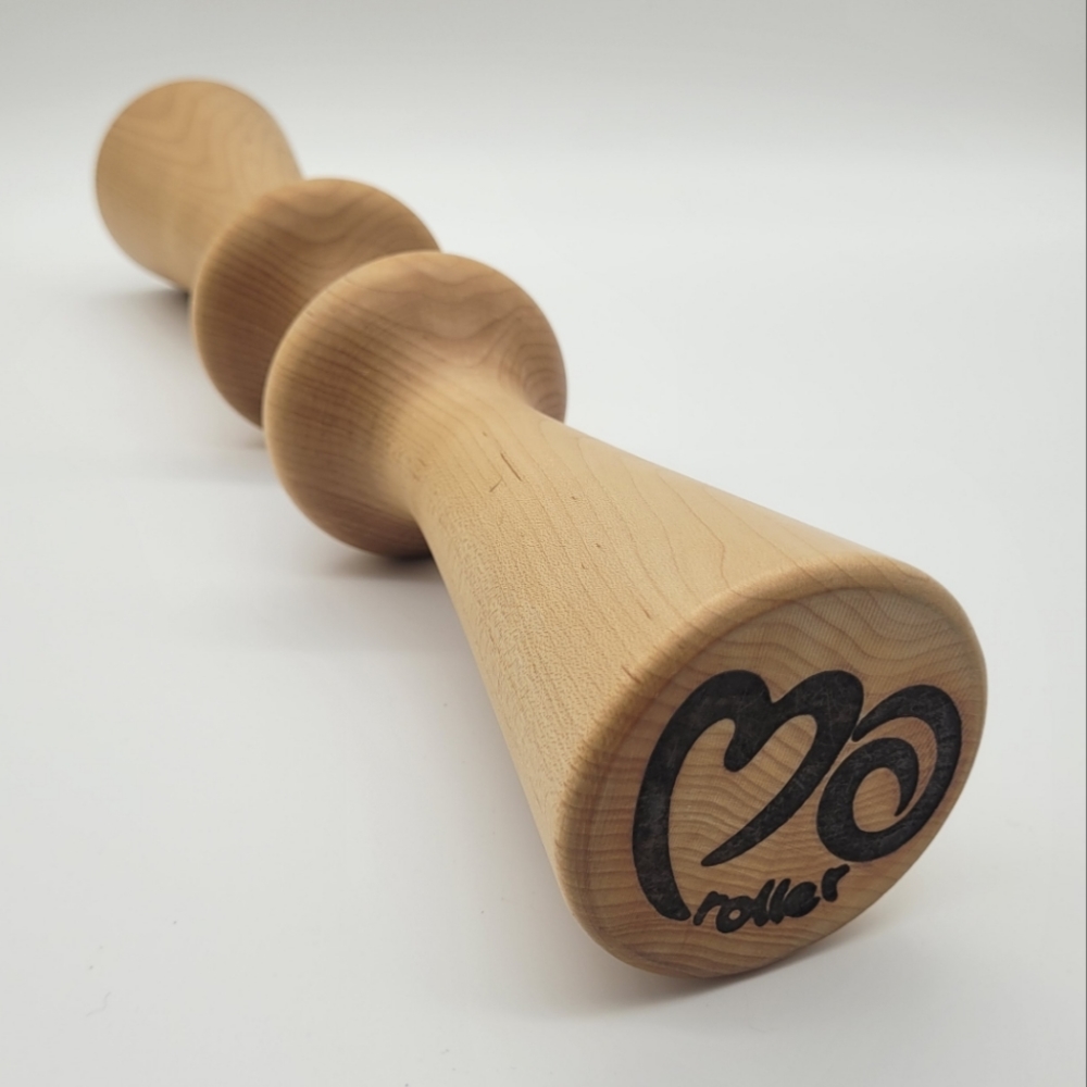 MA ROLLER | rock maple spine massage acupressure roller tool